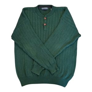 Vtg 80s/90s Grandpacore Men’s Chunky Oversized Sweater Sz XL Claybrooke Outdoors